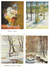 Lot De 12 Cartes: Peinture à La Bouche Ou Aux Pieds - Editions Artistiques Vivere - Fleurs Et Paysages - 5 - 99 Postcards