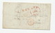 968/24 - Précurseur BELOEIL Via ATH 1839 Vers PARIS France - Signée Le Prince De Ligne - B2R = 2è Rayon - 1830-1849 (Belgique Indépendante)