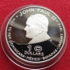 Dominica 10 $ 1978 Papa Visit Pope Paul John II Silver Proof - Other - America