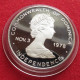 Dominica 10 $ 1978 Papa Visit Pope Paul John II Silver Proof - Andere - Amerika