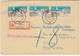 Cover * Germany * 1961 * Registered - Briefe U. Dokumente