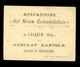 Carte De Visite  Evergem  Gustaaf Baetslé  Afspanning " Het Nieuw Gemeentehuis "   10,5 X 8 Cm - Cartes De Visite