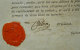 21 Sept 1792 Réunion Assemblée Nationale Réunion Députés Signé Etienne Calon Conventionnel Vignette Cachet SieurLaurens - Documents Historiques