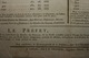 1794 Préfecture De L'Ourte Tarif Du Prix Auquel Doivent être Payés...les Ecus ...rognés Ou Altérés... (10) - Posters