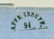 België - 1871 - 10c On Taxed Cover "Affr. Insuff" From Deynze To Tilburg / Nederland - 1869-1883 Léopold II