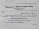 14 Ste-MARGUERITE-de-VIETTE - Faire-Part De Décès - M Albert BELLIARD - Anc. Combattant - Le 12 Septembre 1971 - A VOIR! - Obituary Notices