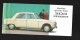 Plaquette 204 Peugeot Berline Grand Luxe  Et Break 1965 Delaporte Paris - Advertising