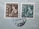 Deutsches Reich Böhmen Und Mähren 1944 Nr. 136 / 137 Ersttag / FDC - Covers & Documents