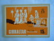 Gibraltar 1980 Noël Kerstmis Christmas Les Rois Mages Drie Koningen Yv 416 Carte Maximum - Gibraltar