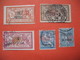 Perforé  Perfin Levant,  Lot De Timbre Perforé De Perforation : C5  à Voir - Used Stamps