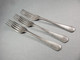 ° TROIS FOURCHETTES EN METAL AVEC POINCONS + Argent Argenterie Poinçon Couverts Couvert - Forks