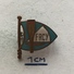 Badge (Pin) ZN004742 - Rowing / Kayak / Canoe Romania Federation / Association / Union FRCY - Canottaggio