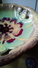 Delcampe - BELLE CORBEILLE A FRUITS Céramique N°548 - Fleur Pensée - Céramique Flammée - Origine Inconnue - - Altri & Non Classificati