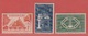 1956 ** (sans Charn., MNH, Postfrisch)  Yv  511/3	Mi  552/4 - Ungebraucht