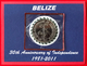 Belize 2 Dollars 2011 "Independence" UNC - Belize