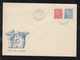 Finnland Finland 1956 FDC Cover First Day Mi# 459-60 Lion - Briefe U. Dokumente