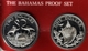 BAHAMAS - 1 & 2 Dollars 1981 FM   Proof  - KM# 65b & 66b  [Rare Types] - Bahamas