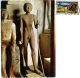 EGYPT  EGITTO  CAIRO  The Egyptian Museum  Wooden Statue Of A Young Man  Nice Stamp - Musea
