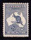 Australia 1915 Kangaroo 21/2d Indigo 2nd Watermark MH - - Ongebruikt