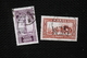 Perfin 2 Timbres  Maroc  Perforé Lochung  BEM6 - Other & Unclassified