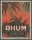 étiquette Rhum     Vieux  "palmier"  Imp  G Jouneau N°28? - Rhum