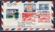 Registered 1960 Nice Franking Manila > Trenton USA - Filippijnen