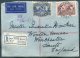 1936 Australia Sydney Registered  Airmail Cover - Winchester, GB - Briefe U. Dokumente