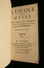 L'ESCOLE DES MUSES....Reigles De La Poésie Françoise François COLLETET 1681 - Jusque 1700