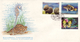 - GRECE - 1981 - 2 FDC , Papillons , Coquillages , Poissons - TB ( Enveloppes Non Collées ) - Butterflies