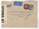 1940 Manchester GB CENSOR COVER Stamps PERFIN ´MW´  From WHITWORTH MITCHELL To Belgium  Censored Cds - Briefe U. Dokumente