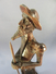 * STATUE DON QUICHOTTE AU LIVRE # Sculpture Cervantes Souvenir Espagne Art Populaire Littérature Livre Sancho - Wood