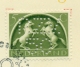 Nederland - 1943 - 5 Cent Steigerende Schimmels Met Perfin - Jubileumkaart 50 Jaar Pzv Breda - Brieven En Documenten