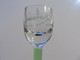 Verre Verres Jacobert Kirsch Liqueur Colmar Alsace France Bistrot Années 60 - Glasses