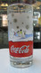 AC - COCA COLA POLAR BEAR AND PENGUEN ILLUSTRATED GLASS FROM TURKEY - Mugs & Glasses