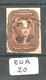 EUA Scott  12 Red Brown Very Fine YT 6 # - Used Stamps