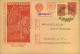 1933, Uprated 10 Kop Stat. Card With Picture Sent From LENINGRAD  To Hernberg. - Stamped Stationery