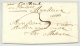 TOURNAY (Hainaut, Belgique) &ndash; Période Francaise 1668/1713 &ndash; Très Rare (R) Marque Postale TOURNAY 1699 Metere - ....-1700: Precursori