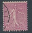 BA-67: FRANCE: Lot Avec N°202a Type II  Obl Signé Calves - 1903-60 Sower - Ligned