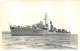 CARTE PHOTO  CROISEUR  D'ESCADRE DU CHAYLA   PHOTO MARIUS BAR TOULON  1957 - Warships