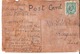 Very Old Post Card With Birch Bark Mailed 1910 To Kingsey, Quebec Made By The Sender Fabrique Par Le Main - Other & Unclassified