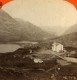 Autriche Alpes Tirol Tyrol Hotel De Montagne Ancienne Photo Stereo Unterberger 1875 - Stereoscopic