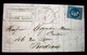 1870 Casseneuil (lot Et Garonne) Joli Cachet Perlé Sur Une Lettre De Lafon Et Fresquet Pour Bordeaux - 1849-1876: Classic Period