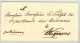ARMEE PRUSSIENNE EN FRANCE 1815 - Stenay - General Von HAKE (1769-1835) - Mezieres Subsistance Logements - Army Postmarks (before 1900)