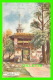 KASHMIR, INDE - BIJBEHARA TEMPLE - ANIMATED - TRAVEL IN 1909 - THE AQUARELLE SERIES No 2008 - - Inde