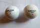 Joli Lot De 2 Balles De Golf Collection Guillot Ram Tour - Bekleidung, Souvenirs Und Sonstige