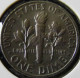 USA - 1976 - KM 195a - 10 Cent (one Dime) - W/o Mintmark - XF - Look Scans - 1946-...: Roosevelt