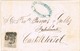 23413. Carta Entera BARCELONA 1872. Stamp AMADEO. Rombo De Rombos De Barcelona - Covers & Documents