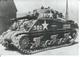 CHAR MOYEN   " SHERMAN M4 A3 "     ( PHOTO D'ARCHIVES ) CT 4123 - Matériel