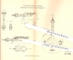 Original Patent - J. Gottfried Wobbe , Hamburg 1881 , Gaskocher U. Heizapparat | Kocher , Heizung , Gas , Herd , Brenner - Historische Dokumente