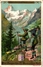 6 Cards C1897ALPINISME Mountaineering Bergparthie Descent Through Chimney Litho - Sonstige & Ohne Zuordnung